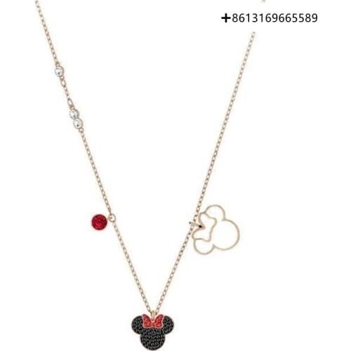 HERO 100% Pure Silver 1:1 Original Copy Minnie Necklace Manufacturer Direct Batch Free Shipping