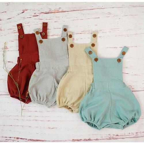 Summer Baby Boy Clothes Rompers Soft Muslin Infant Toddlers Cute Romper Jumpsuits Cotton Playsuit For Newborns Roupas De Bebe