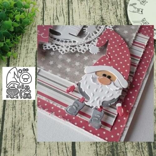 Metal Cutting Dies cut die Christmas Santa Claus Scrapbook paper craft knife mould blade punch stencils dies