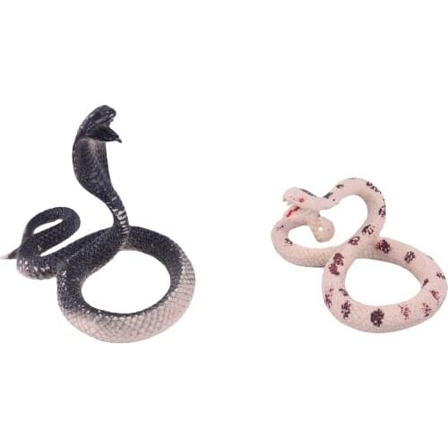 Soft Rubber Toy Snake Safari Garden Props Joke Prank Gift Novelty and Gag Playing Jokes Toys