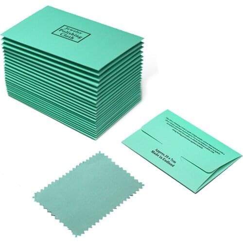 Newest Silver polish cloth retail wholesale Jewelry 5pcs Polishing Silver Burnishing Buffing Gold Clean Tool Jewelry Cleaner Rub