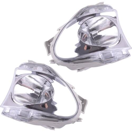 Pair Front Bumper Driving Fog Light Lamp Lens Housing W/O Bulb 8122133220 8121133220 Fit for Lexus ES350 2010-2012