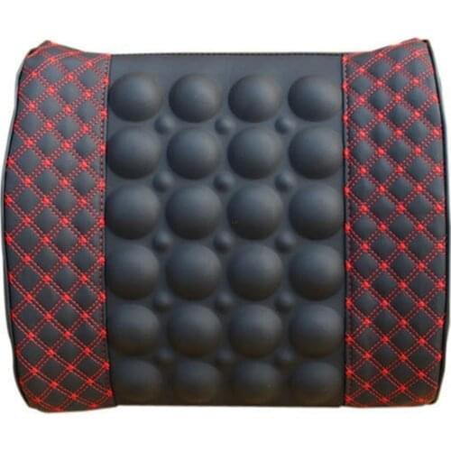 The new 2017 healthy gear motor waist on back of a chair cushion microfiber leather memory cotton waist pillow massage pillow wa