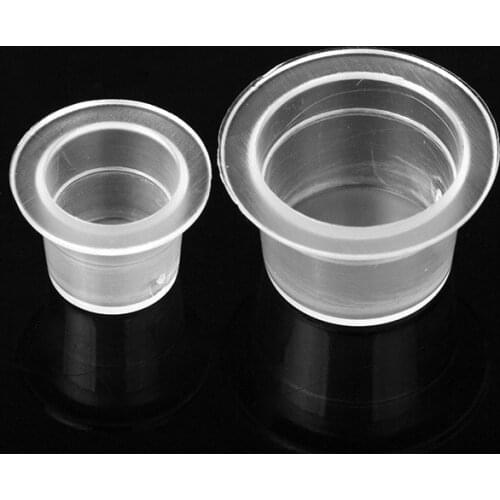 Semi-permanent tattoo large, medium and small color cup, tattoo color plastic bowl, eyebrow and bleaching color cup, 100 pcs