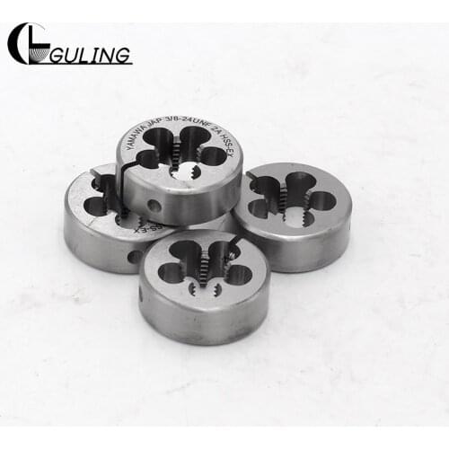 GULING Threading Die Tap UNC standard Right Hand Thread HSSE Dies Tool For Eorrecting External Threads