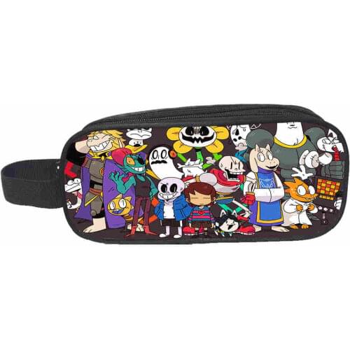 Undertale Handbags Game Customized Women Men Teenagers Boys Girls Kid Toddler School Casual Pencil case Tote Bag Pouch