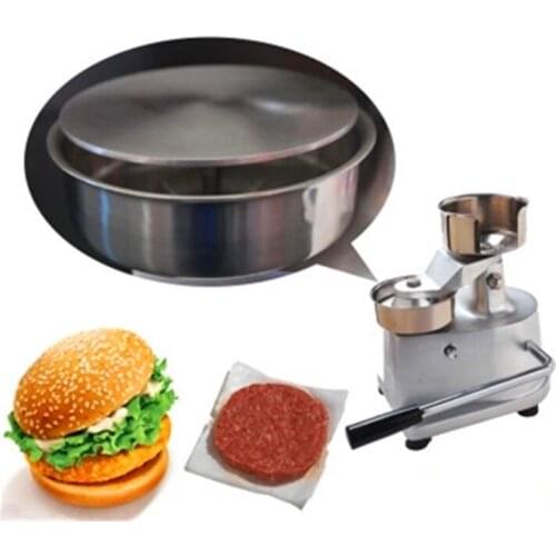 Hamburger meat pie maker patty forming press machine for sale