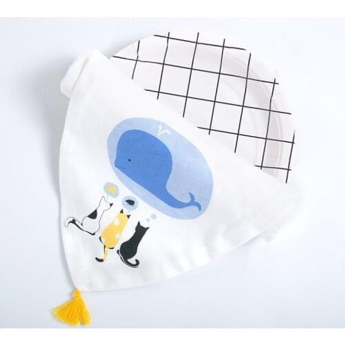 Sweat Towel Cotton High-end Fashion Tree New Baby Pad Back Sweat-absorbent Childrens Four-layer Gauze