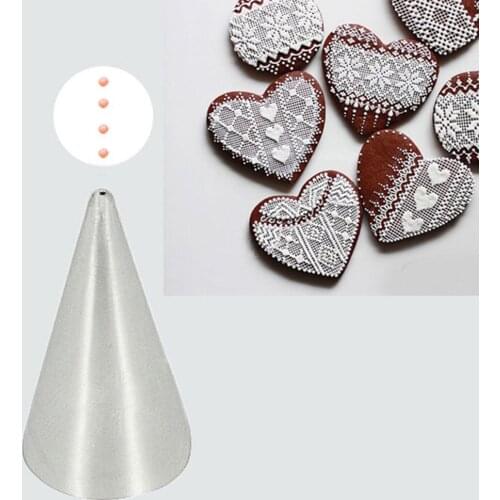 1mm Round Decorating Cake Piping Tips Icing Tubes Pastry Nozzles Cupcake Tool cakes decorating topls