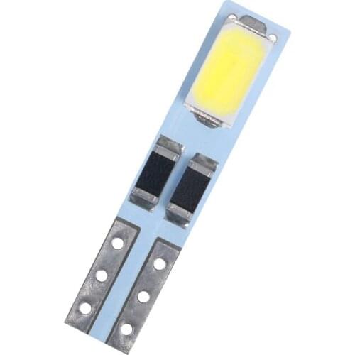 10X 5630Smd T5 W3w W1.2w Dash Board Instrument Car Led Light Auto Instrument Lamp 12V Bulb 6000k White 4000k wWrm White Red Blue