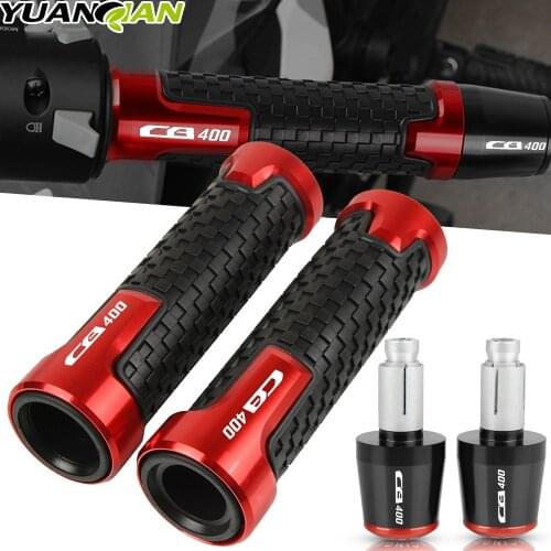 For HONDA CB400 CB 400 SF CB400SF 1992-2006 1993 1994 95 CNC Motorcycle Accessories Handlebar Handle Grips End Hand Bar End Cap