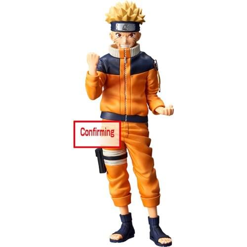 Pre-Sale Narutos Anime Action Figures Uzumaki Naruto Peripheral Hand-Made Desktop 23 Cm PVC Model Toys for Children Gift