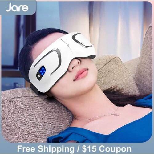 Jare YM06 Eyes Electric Vibrator Anti-wrinkle Anti Music Air Winkle Applicator Massage Warm Relax Fatigue Bluetooth Eye Massager