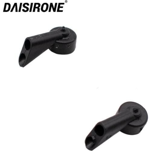 2Pcs Black Plastic Rear Window WindShield Wiper Washer Nozzle Spray Jet For Audi A1 A3 A4 Q7 S3 S4 8E9955985 8K9955985A