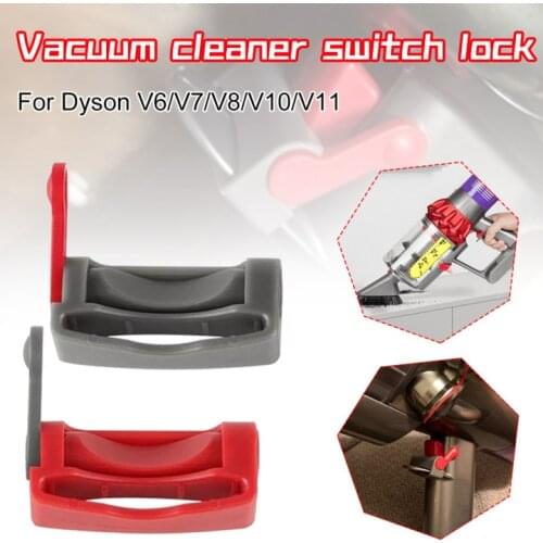 Trigger Switch Lock On/Off Power Button Control Clamp Compatible For Dyson V6/V7/V8//V8 Slim/V10/V11 Vacuum Cleaner Accessories