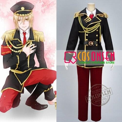COSPLAYONSEN K Project Totsuka Tatara Spoon Military Uniform Cosplay Costume With Hat All Size