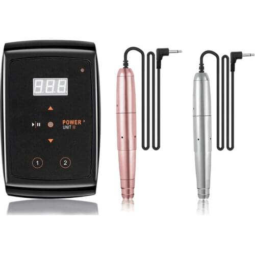 One Permanent Makeup Machine Eyebrow Makeup Kits Lips Rotary Swiss Motor Tattoo Machine Kit Equipment Supply