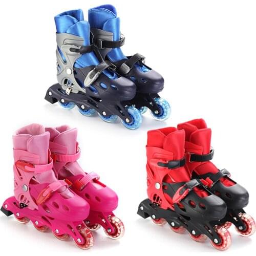 Adjustable Inline Roller Skates Universal For Beginner Adults Boys Girls THICKENED AND COMFORTABLE
