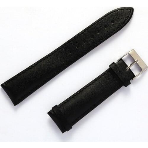 Cowhide Watch Band Genuine Leather 18mm 20mm 22mm Smooth Watch Leather Strap Suitable for DW watches Galaxy Watch Gear S3