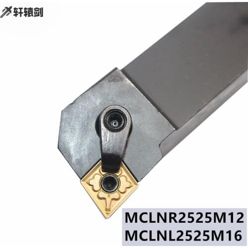 1PC MCLNR MCLNL 2525M12 2525M16 CNC Turning Insert Index External Tool For Lathe CNMG120404 CNMG