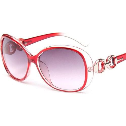 Oversized Classic Round Shades for Women Gradient Ladies Sunglasses Brand Designer Sun Glasses Vintage Oculos De Sol Gafas