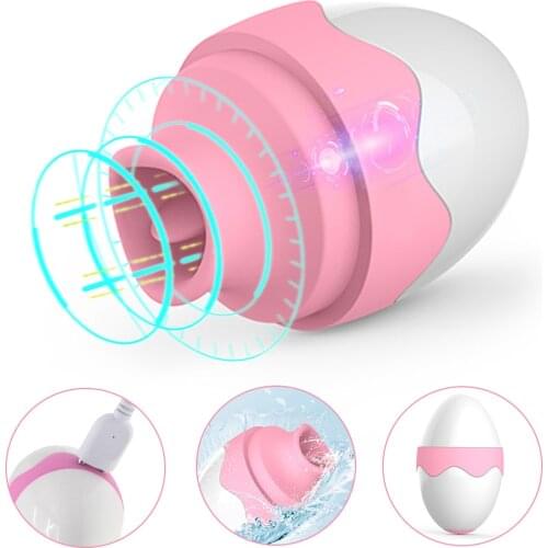 Female Vibrators Dildo G-spot Clitoris Vaginal Stimulator Licking Vibrating Oral Sex Tongue Vibration Sex Toy For Adults Product