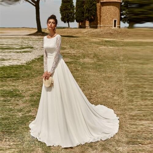 Robe De Mariee Dubai white Wedding Dress Luxury Appliques Lace Wedding Gown Custom Made Dresses Wedding Vestidos De Novia 2021