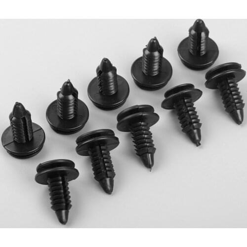 100Pcs Car Door Trim Panel Clips Fasteners Plastic Rivets Retainer Auto Clips 6503709 For Dodge Ram Chrysler Jeep Replaces