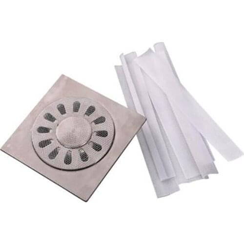 100pcs/set Kitchen Sink Anti-blocking Filters Hair Filter Mesh Bag, Sewer Filter Sink, Bathroom Floor Outlet Drain Strainers