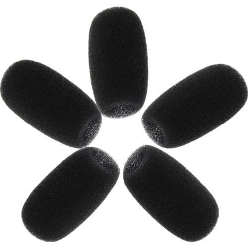 5pcs Standing Microphone Mic Windshield Cover for Meeting Speech