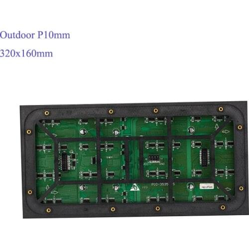 5pcs Outdoor P10mm 320x160mm Module, 1pcs HD-D10 wifi control card, 1pcs power 5v300W supply 1pcs temperature sensor