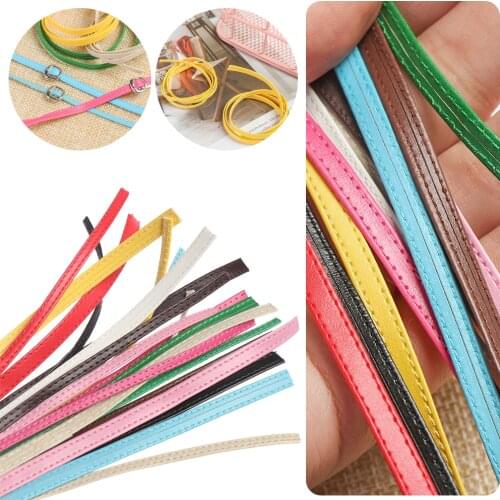 50cm Long Super Mini Doll Waist Belts New DIY Handmade Toys Belt Width 3/5mm DIY Clothes Accessories Kids Educational Toys