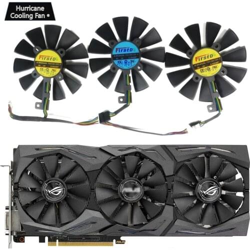 87MM FDC10U12S9-C FDC10H12S9-C for ASUS GTX 980 Ti R9 390X 390 GTX 1060 1070 1080 Ti RX 480 RX480 Graphics Card Cooling Fan