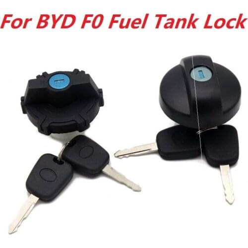 Auto car engine Fuel key fuel tank cover lock inner cover cap for byd F0 automobile vehicle petrol lock