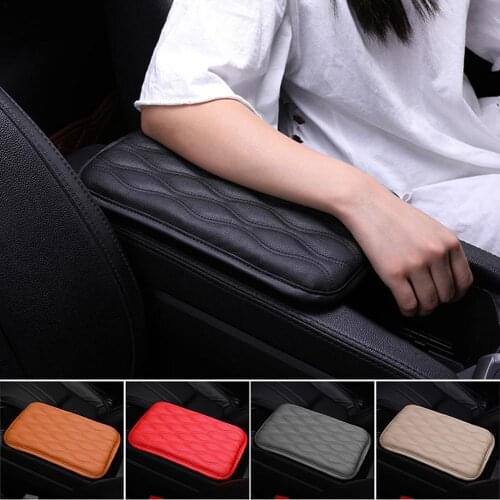 Car Armrest Box Pad Universal Armrest For Cars Cover Increased Pad Comfortable Central Hand Pad Protection Cushion Auto products