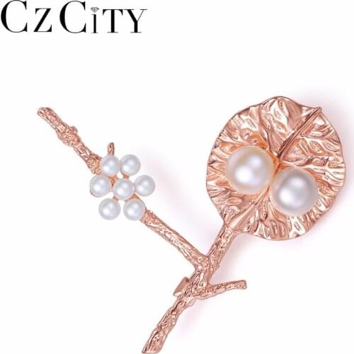 Золотые броши на одежду CZCITY China At AliExpress