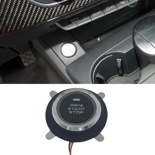 50% Hot Sales Start Push Button Universal Convenient ABS 12V Car Engine Start Push Button for Vehicle