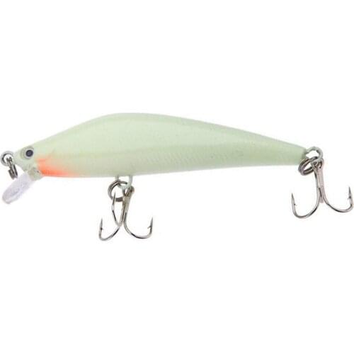Minnow 82mm Floating Diver Striper Hard Swimbait Lure Luminous