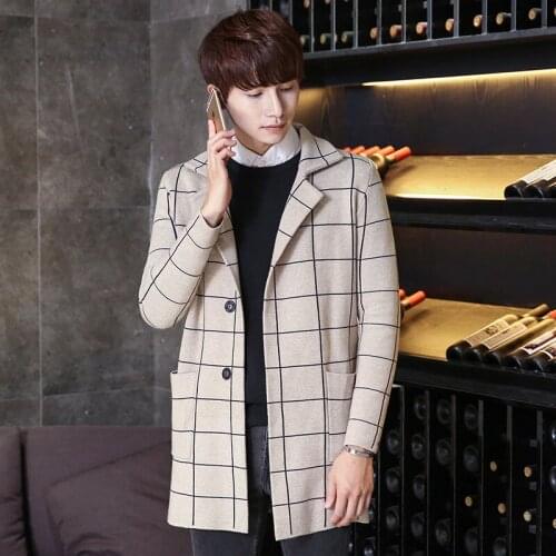 MRMT 2021 Brand New Mens Sweaters Print Long Sleeves and Cardigan Sweater Overcoat for Male Casual Sweater Outer Wear Clothing