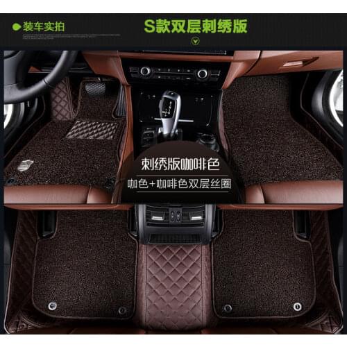 Myfmat new car floor mats for VW Polo PASSAT GOLF SANTANA Touran JETTA Tiguan BORA Sagitar magotan beetle Phaeton Touareg Lavida