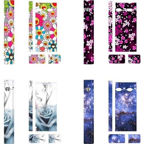 2pcs/lot Cool design for juu l skin sticker for juu l sticker for juu l pvc vinyl sticker protect skin sticker for juu l sticker