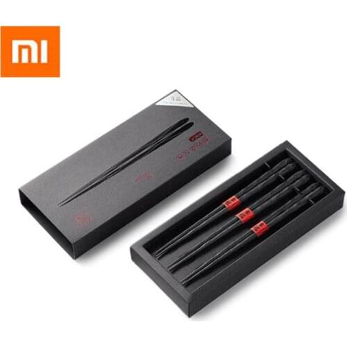 Xiaomi Yiwuyishen chopsticks 6 Pairs In Pack Glass Fiber High Temperature Resistance Chinese Chopsticks kids learning chopsticks
