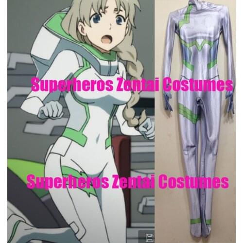 DARLING in the FRANXX KOKORO Cosplay Costumes 3d Print Japanese Anime 556 Zentai Women Girls Lady Plug suit, Only Bodysuit