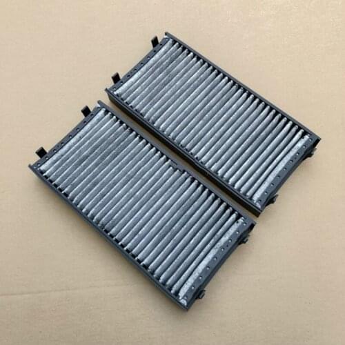 1Pair Car Cabin Air Filter Suit for BMW 2008-2018 X5 X6 28I 30D 35I F15 E70 F16 E71 OEM NO 64119248294