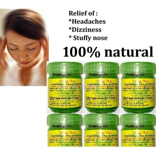 1 pcs/3pcs/12pcs Hong Thai Traditional Thai Herbal Inhalant Inhaler, Nose flow carsick refreshing Essences