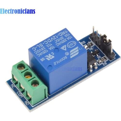 12V 1 Channel Relay Module Optocouple Board Shield For PIC AVR DSP ARM MCU