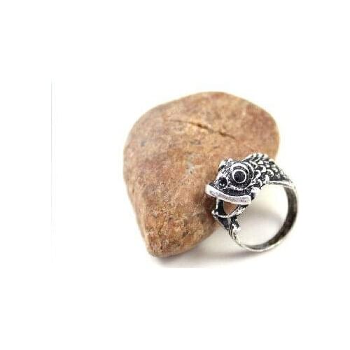 99CARATS Fashion Jewelry Hot Selling Vintage Alloy Fish Rings for Women