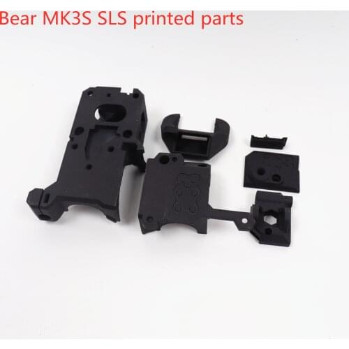 Blurolls Prusa i3 MK3S Bear extruder SLS PA12 printed parts