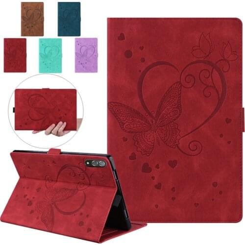 Funda For iPad Air 2 Air 1 5 6 9.7 2017 2018 Emboss Butterfly Flower Smart Cover For iPad 8th 7th Generation 10 2 Air 2019 2020