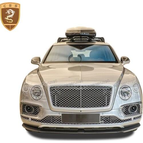CSSYL For Bentayga W12 Carbon Fiber Front Bumper Air Vents High Quality BENTAYGA Auto Front Air Vents Limited Edition W 12 Kits